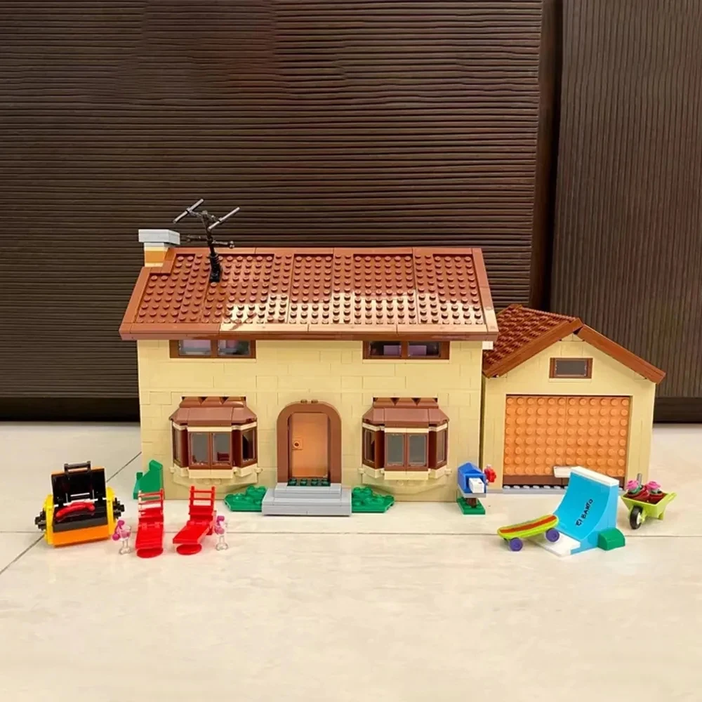 Nieuwe Street View Serie 2527 stks familie Big House 71006 model bouwstenen Puzzel huis Montage speelgoed Kerst Verjaardagscadeautjes