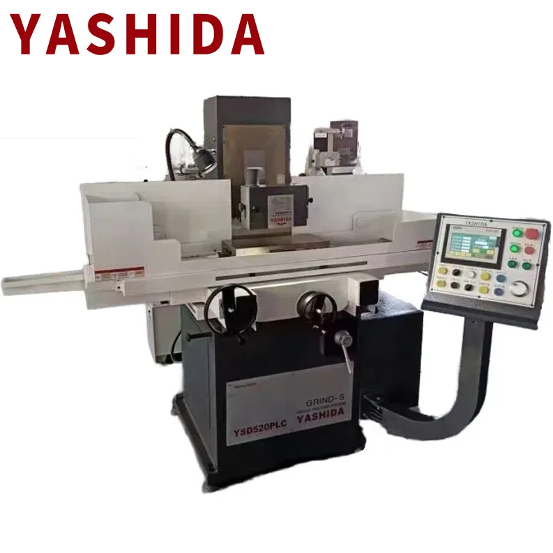 High Precision Surface Grinding Machine YASHIDA 520PLC Automatic Grinder with 500x200mm Table and 0.002m Roughness