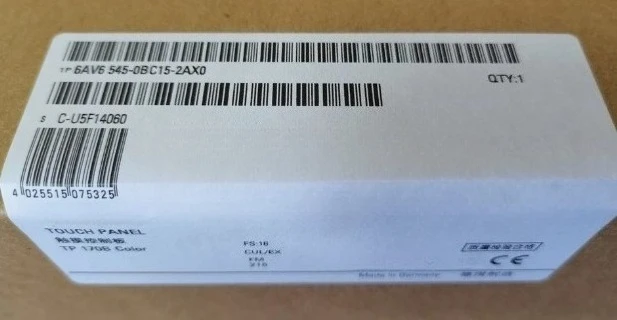 หน้าจอสัมผัส 6AV6545-0BC15-2AX0 ใหม่เอี่ยม ขายดี มีสินค้าพร้อมส่ง จัดส่งด่วน