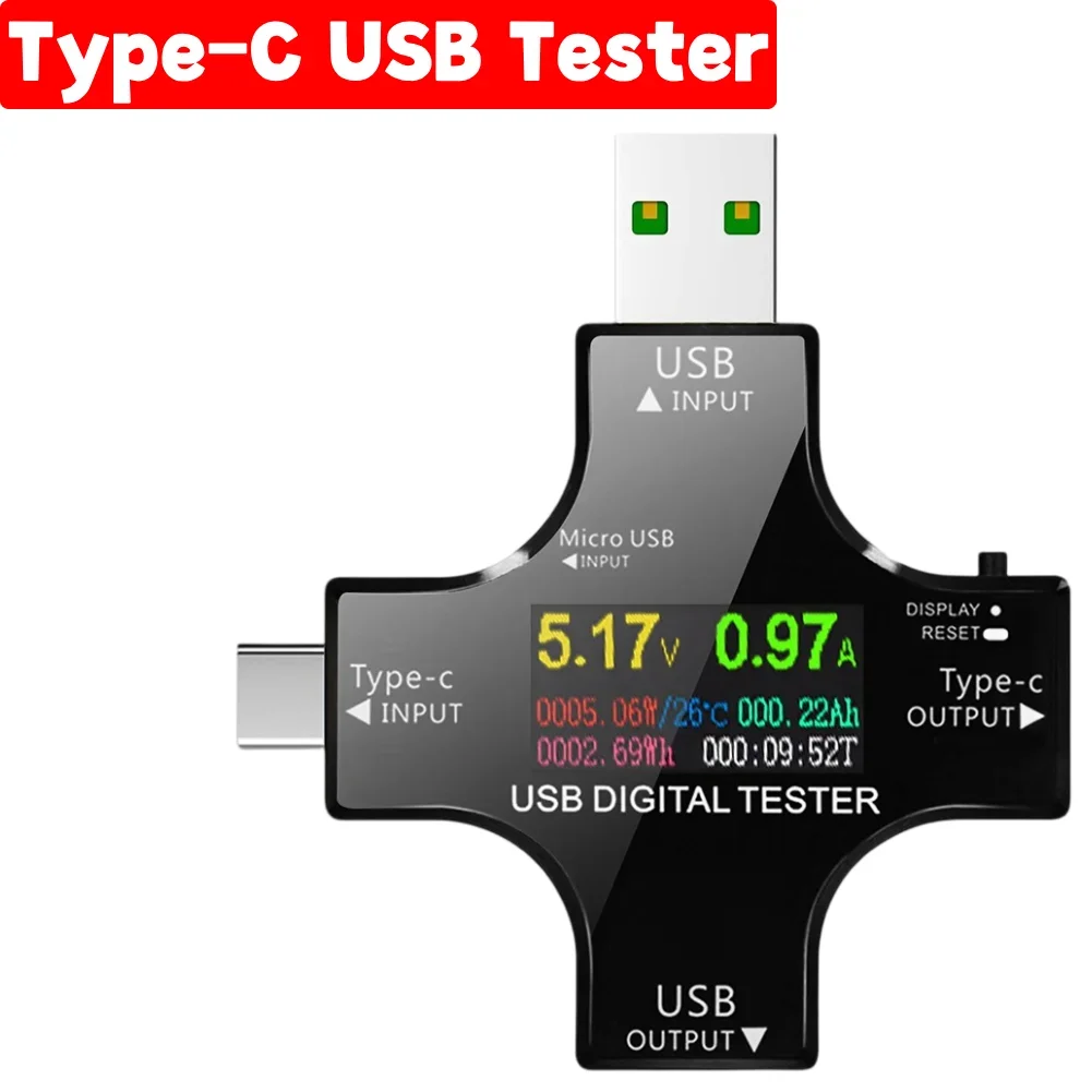 Type-C Usb Tester C…