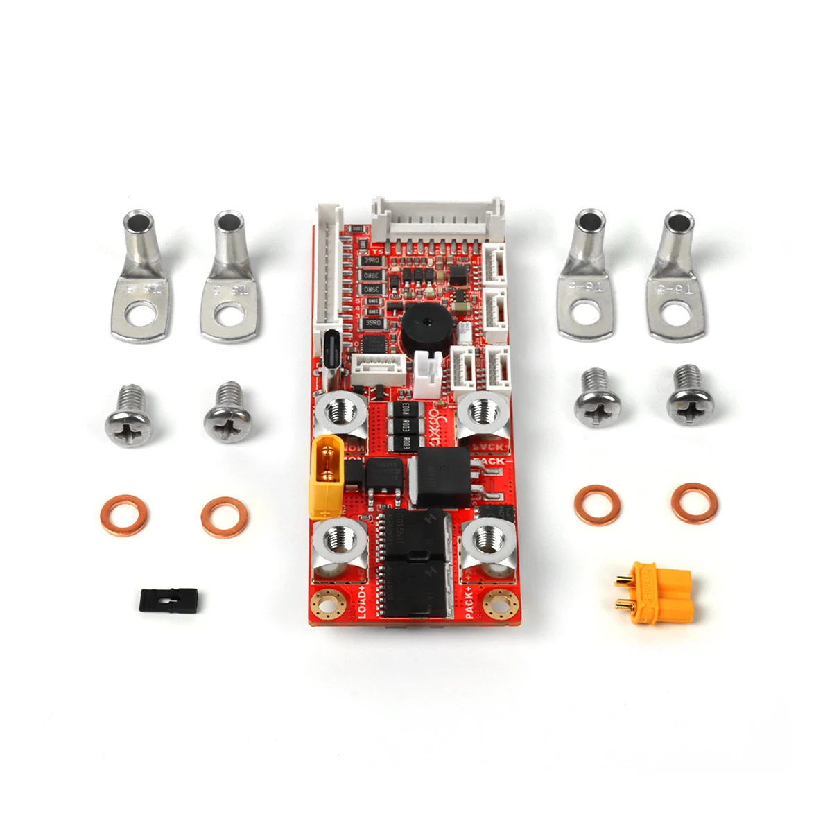 Maxkgo 12S 70A 200A 14V 60V Smart BMS Li-ion Battery Lithium Phosphate with Passive Balance Plate Overcharge Protection Board