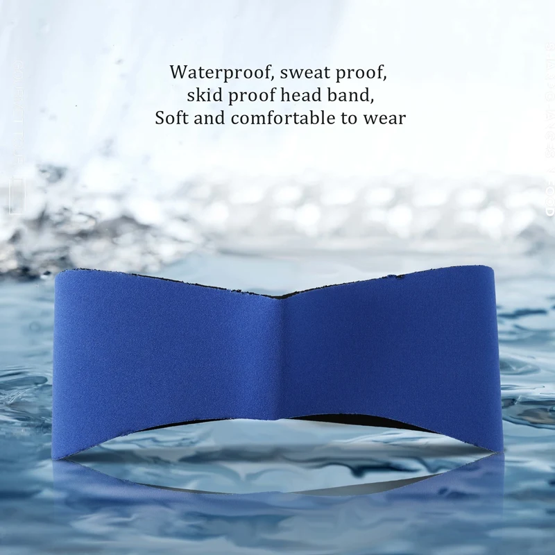 Swimming Ear Hair Band For Women Men Adult Children Neoprene Ear Band Swimming Headband Water Protector Gear Head Band