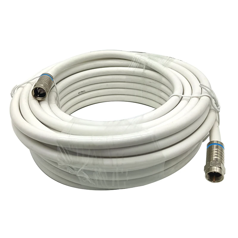 10M 5M 1M F Type Male To Male Coaxial TV Satellite Antenna Cable for TV Antenna,DVR,VCR,Satellite Receiver,Cable Box