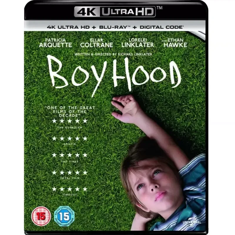 4K-UHD Boyhood (2014) Dolby Vision, Blu-ray movie, Blu-ray disc