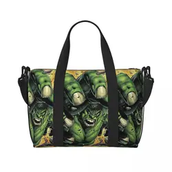 Custom Hero Hulk Beach Tote Bag donna Large scomparto Beach Gym borse da viaggio