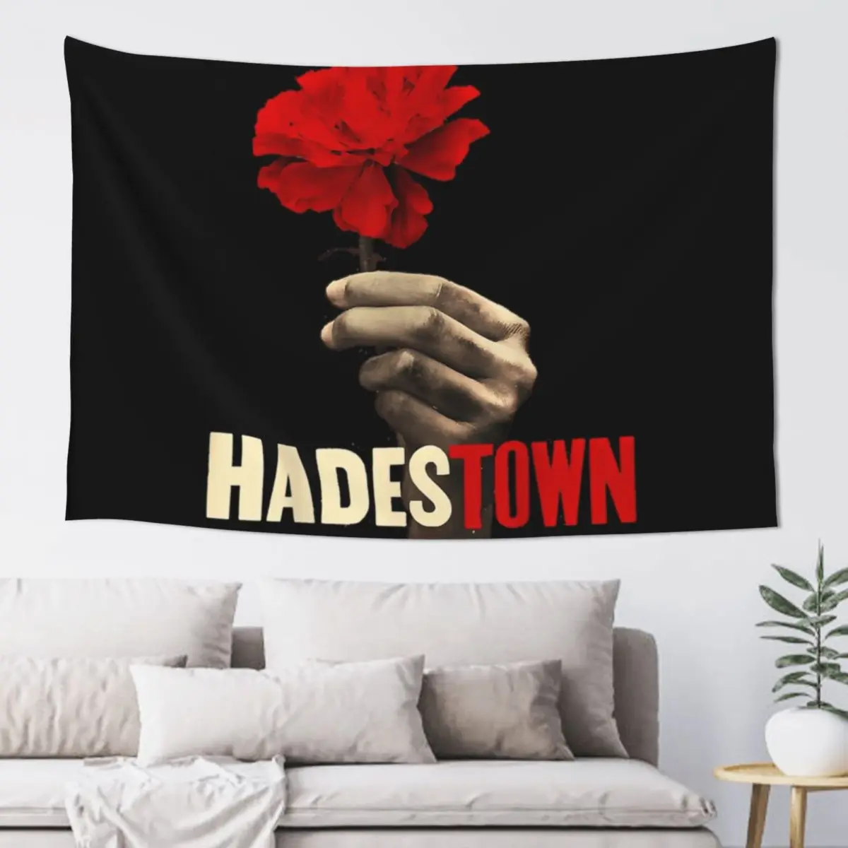 

Hadestown - Hadestown flower - Hadestown The Musical - Broadway Musicals Hades Town Flower Tapestry