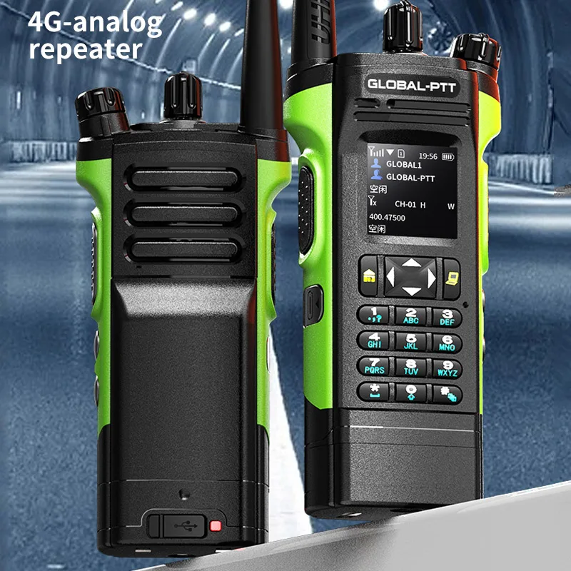 Global-Ptt 6500 Professionele Walkietalkie 4G Poc Uhf Tweeweg Radiocommutator Grote Langeafstandstelefoons Telecommunicatie Politie