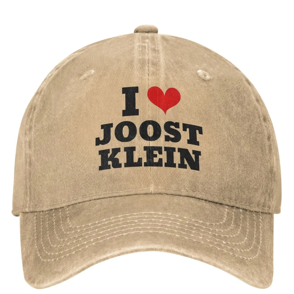 

Men Women I Love Joost Klein Eurovisions 2024 Baseball Cap Vintage Distressed Cotton Snapback Hat Adjustable