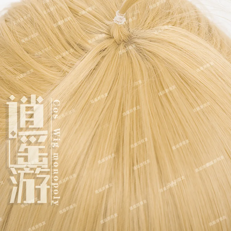 Fate Artoria Pendragon Parrucca Cosplay Simulazione Accessori per capelli sulla parte superiore del cuoio capelluto Regalo di Halloween