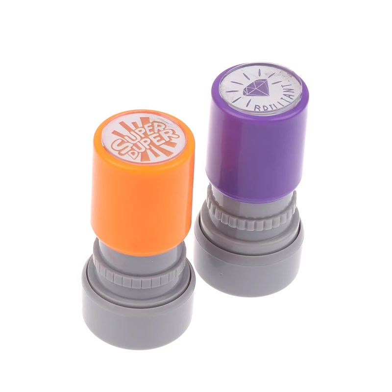 1 szt. Zabawny stempel z motywem kreskówkowym, stempel nagrody dla przedszkolaków, śmieszne pieczęcie, klasyczne pieczęcie nagrody, kreatywne zabawki nowości