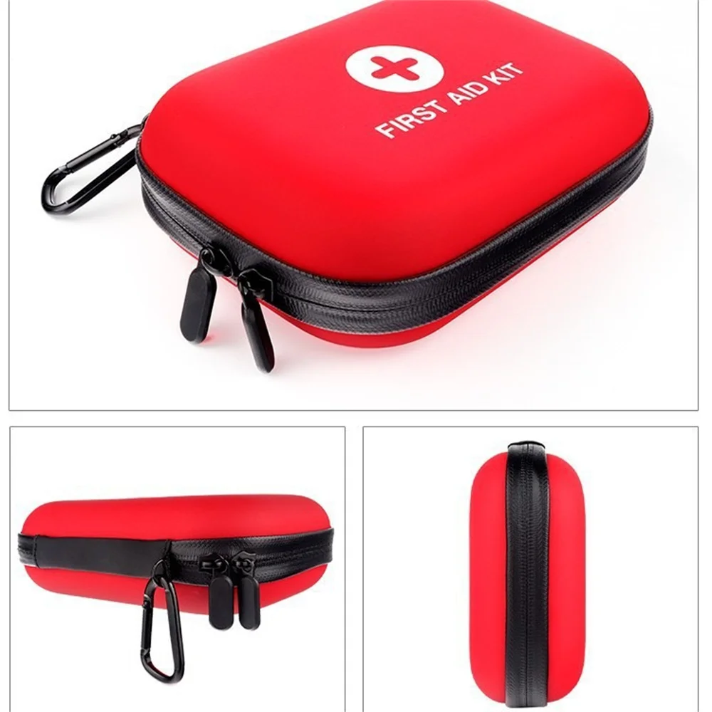 104pcs Emergency First Aid Kit Versatile Protable First Aid Medical Bag for Home Car Outdoor Use with Waterproof PU Case