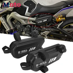 For YAMAHA MT03 MT07 MT09 FZ07 FZ09 MT-03 MT-07 MT-09 MT-10 MT Motorcycle Tool Bag Waterproof Hard Shell Triangle Side Case Bag