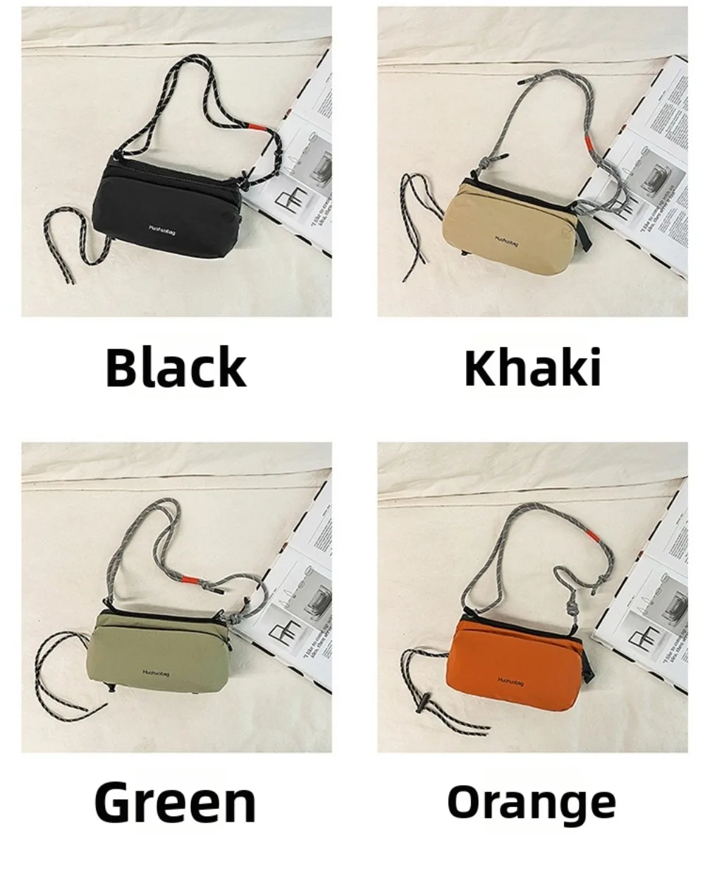 2026 Sport-Umhängetasche aus Nylon, Funktionale Wasserbechertasche, Leichte Atmungsaktive Crossbody-Tasche, Kleine Quadratische Tasche – Detail 3