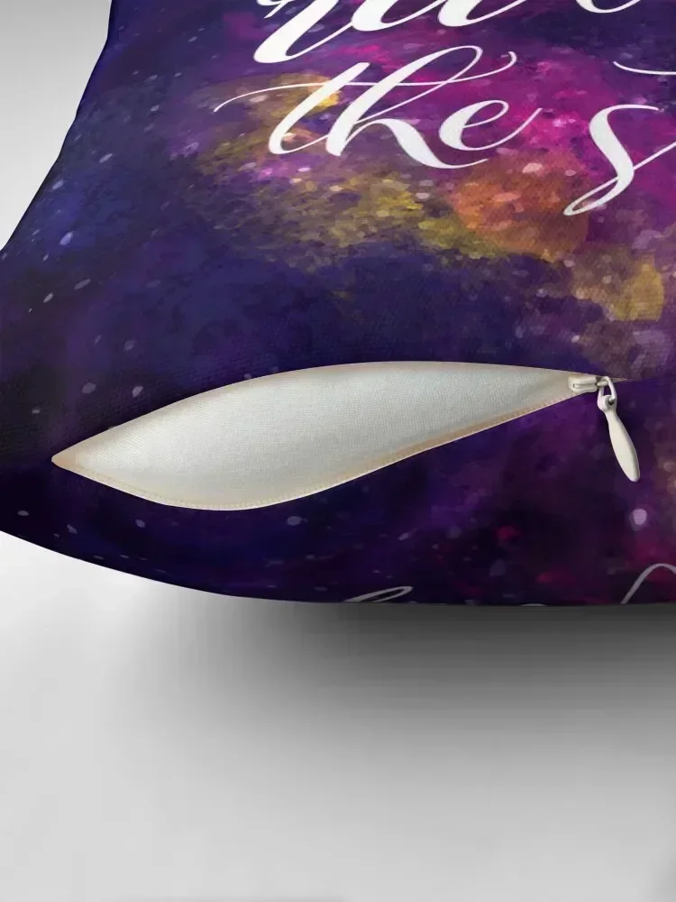 You could rattle the stars - Sarah J Maas Throw Pillow Cushion Child Cushion Covers For Living Room pillow