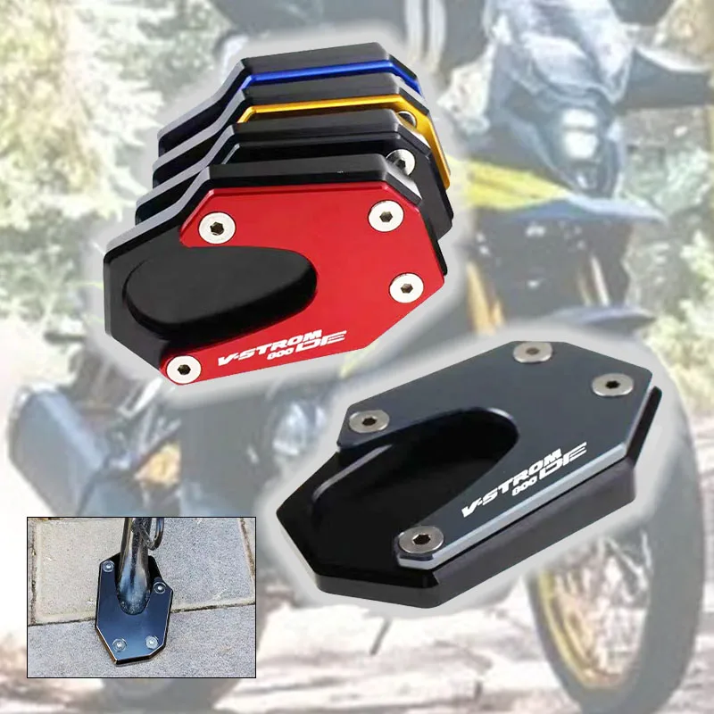 

Fit For Suzuki V-STORM 800DE VSTROM 800DE 2023-2024 Motorcycle CNC Kickstand Foot Side Stand Extension Pad 800de