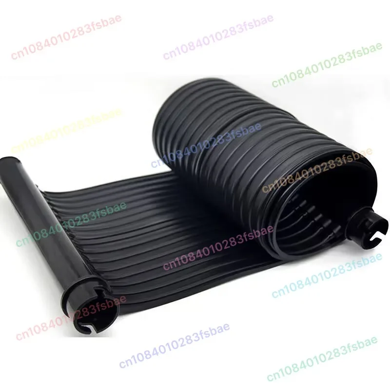 

Swimming Pool Solar Hot Water Heater Mat Panel NBR Pool Heater Black Rubber Solar Heating Mat Sun Energy Mat Length 3m