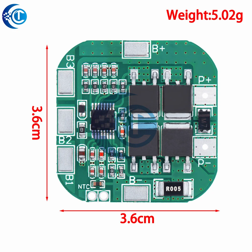 4S 14,8 V / 16,8 V 20A Spitze Li-Ion 4 BMS PCM Batterieschutzplatine BMS PCM für Lithium LicoO2 Limn2O4 18650 Li Batterie