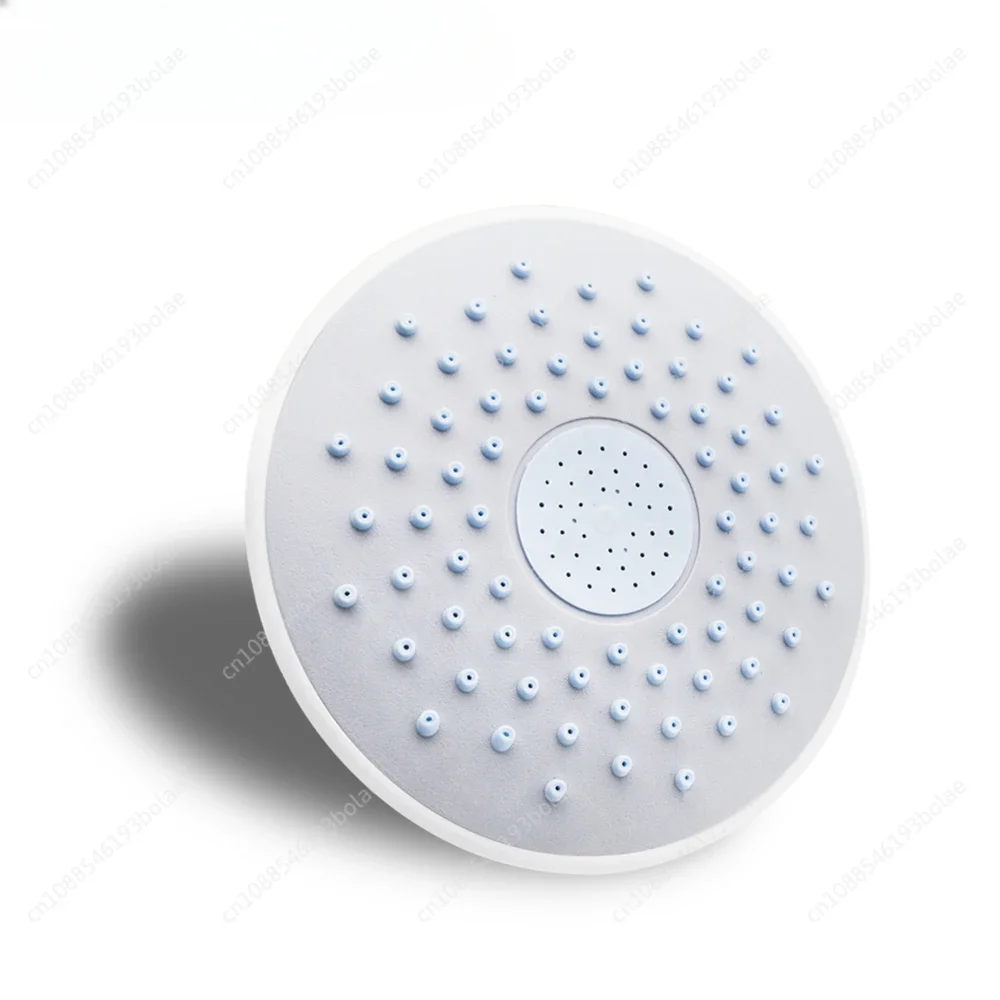 19cm Round ABS Silicon Rubber Screwed Design Rainfall Top Shower Head For Rain Shower Cabin Room Roof Faucets Water Sprayers