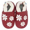 3 flower dark red