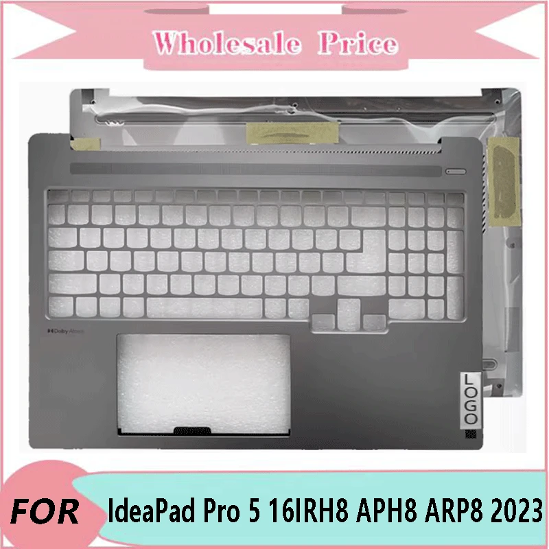 

New For IdeaPad Pro 5 16IRH8 APH8 ARP8 2023 Laptop LCD Back Cover Front Bezel Upper Palmrest Bottom Base Case Keyboard