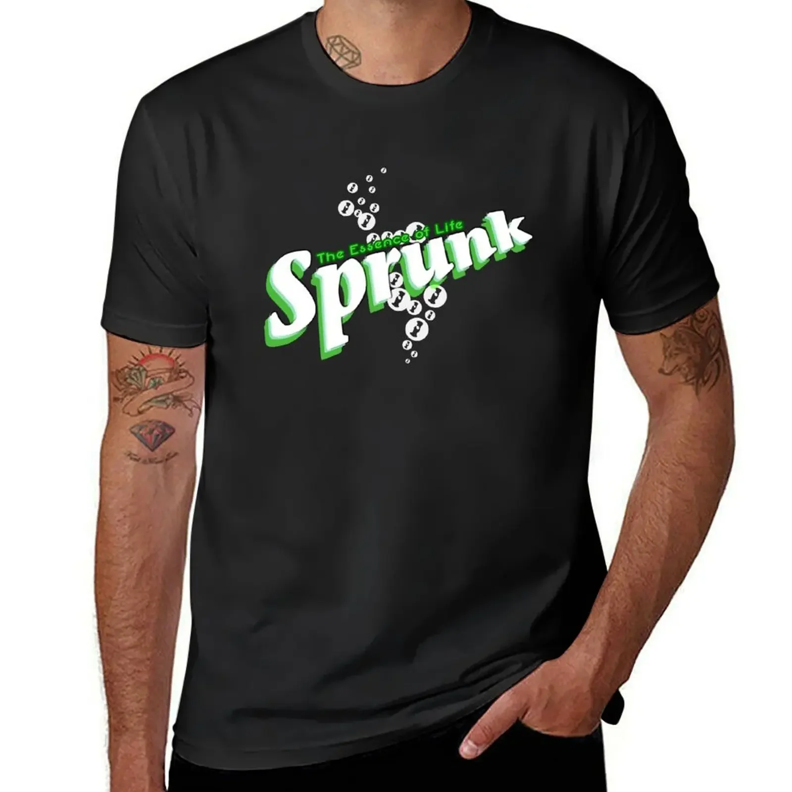 

Sprunk T-Shirt anime clothes custom shirt cheap stuff clothes for men