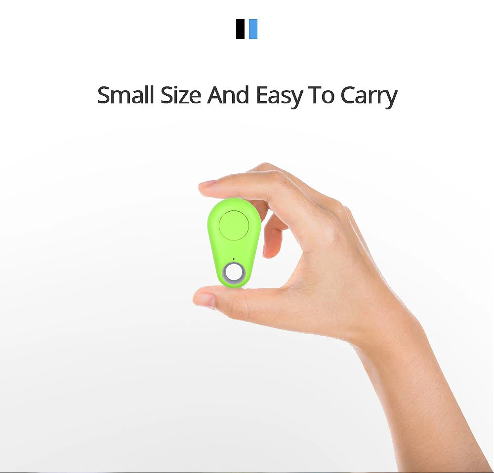 Smart Mini Bluetooth Water Drop Locator Two-way Alarm Keychain Object Finder Pet dog cat Child Anti-Lost Tracker