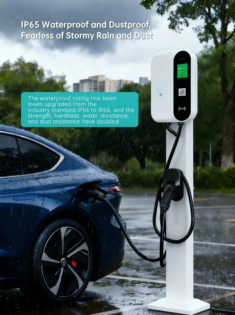 Household Floor-Mounted 7kW Electric Vehicle New Energy Fast Charging Station GB/T20234 Interface 32A Output AC220V Input