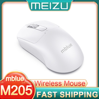 MEIZU Mblue M205 Mouse Wireless Bluetooth lightweight Business Office Teaching Mouse Suitable For Laptops and Desktop Computers