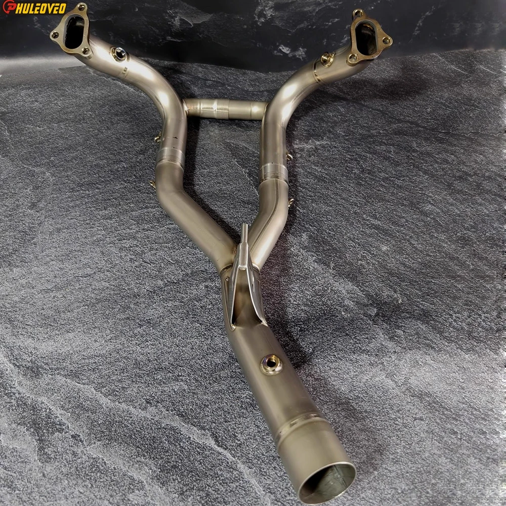 Titanium Alloy for BMW R1250GS/ADVENTURE R1250R R1250RS R1250RT 2019-2024 Motorcycle Exhaust Header Connect Original Exhaust Pot