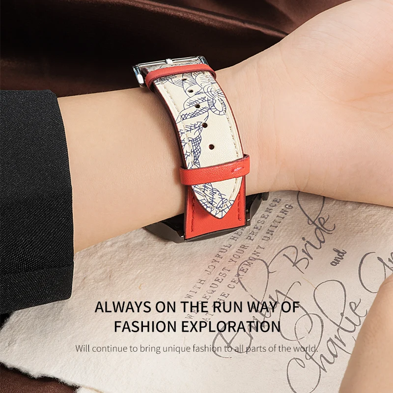 حزام من الجلد لـ Amazfit GTS 4/4mini/3/2e/GTR 4/3/2/Pro/stratos/Balance 20 مللي متر 22 مللي متر Sport Correa Amazfit bip 6-5-3-U أحزمة ساعة #2