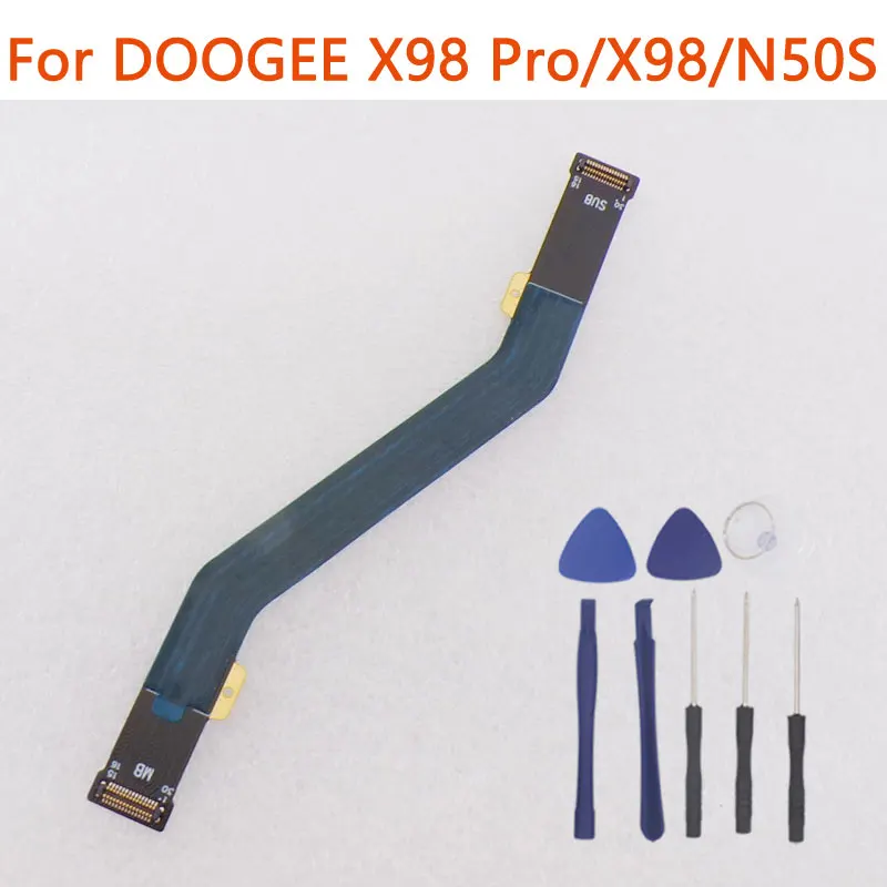 الأصلي DOOGEE X98 Pro X98 N50S USB مجلس قاعدة شحن تهمة ميناء مجلس الرئيسي FPC الكابلات المرنة ل DOOGEE X98 برو هاتف ذكي #1