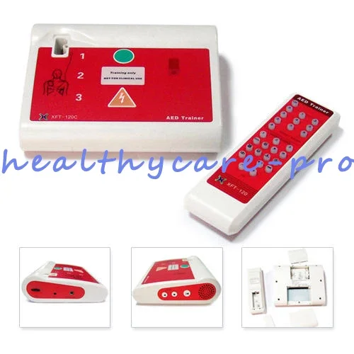 New AED Simulation Trainer Emergency Situation AED Training Machine For Fist Aid CPR Practice In English And Spanish