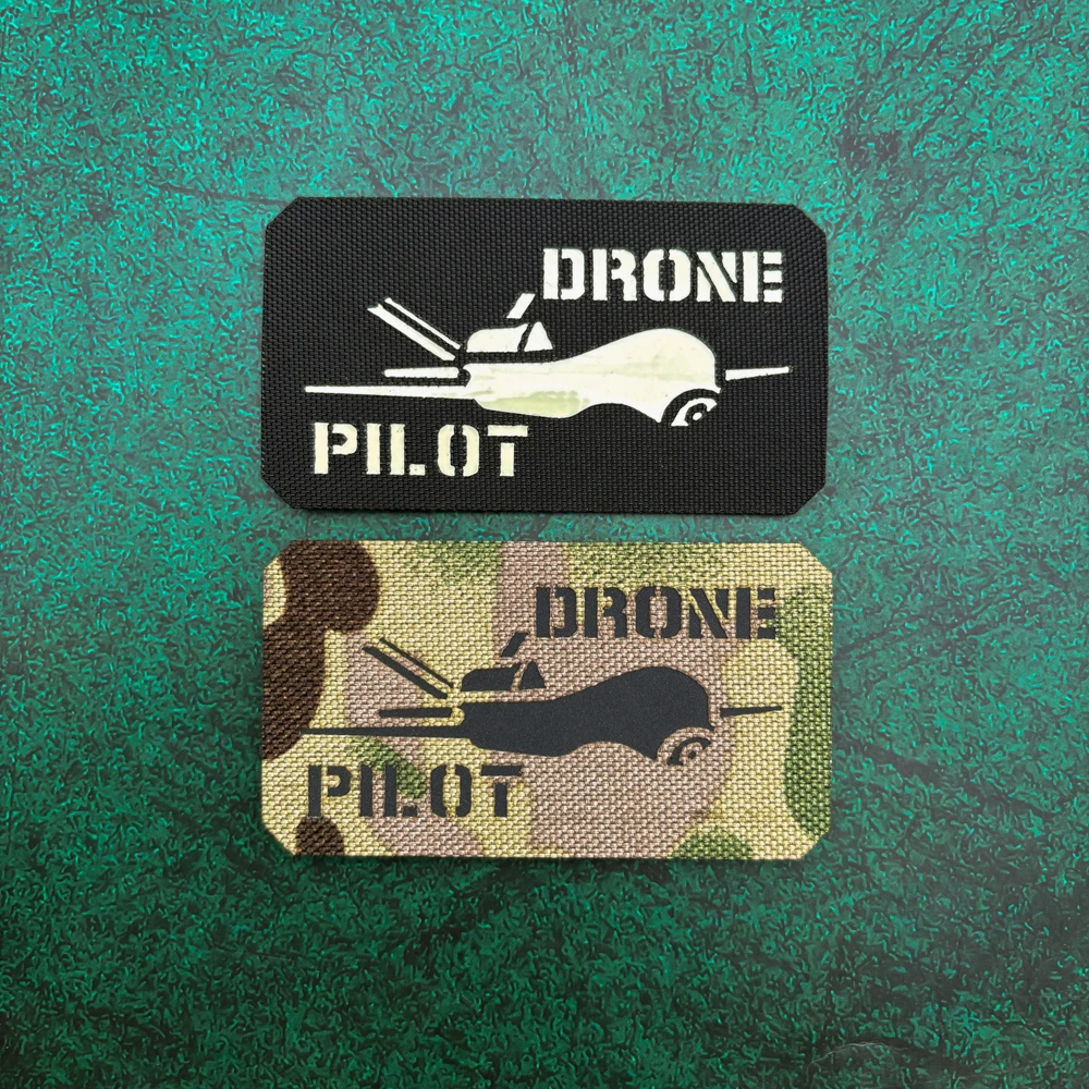 

An Airplane Ir Reflective, Luminous Laser-Engraved Personalized Creative Chest Patch Badge, with a Glow-In-The-Dark Effect, Sticker, with a Hook on the Back, Suitable for Bags, Backpacks, Vests, and Clothing Embroidery Patches