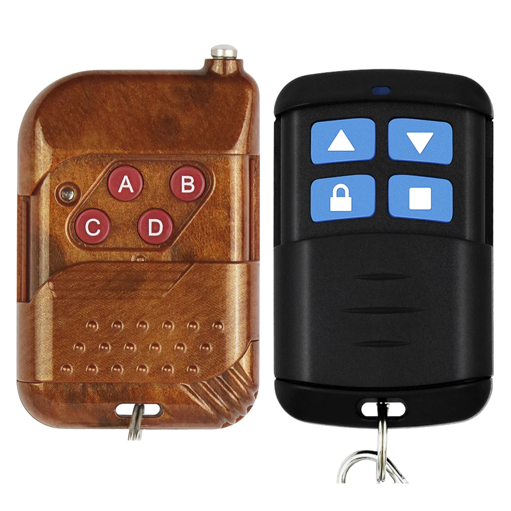 PILOT ZDALNEGO STEROWANIA RĘCZNEGO OTWIERACZ DO DRZWI 433 MHz Rolling Code