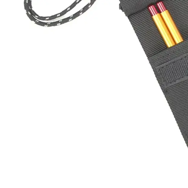 /Aluminum /Alloy /Ebony Folding Chopsticks Portable Ultralight Camping Hiking Picnic Outdoor Tableware Set With Storage Pouch Fo
