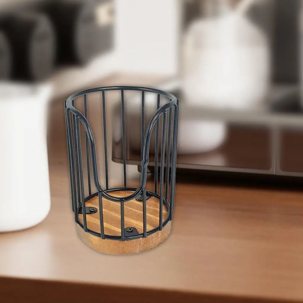 حافظة تنظيم سلة حامل فلتر القهوة لتدفئة المنزل والمطبخ والمنزل