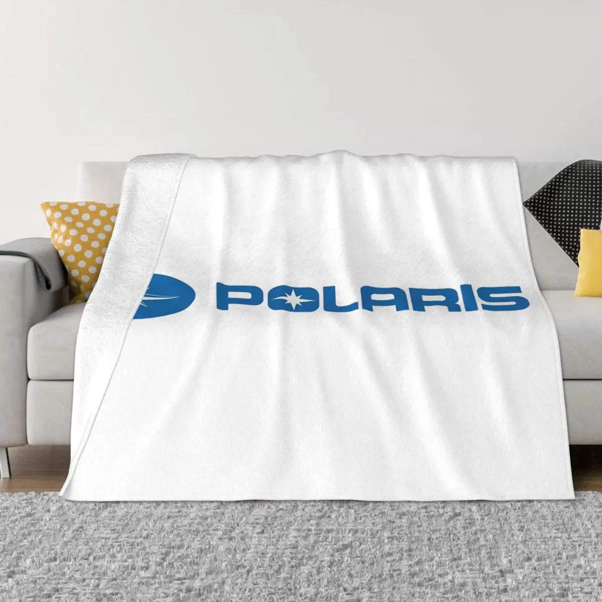 

Polaris Logo Blankets Soft Warm Flannel Throw Blanket Bedding for Bed Living room Picnic Travel Home Sofa