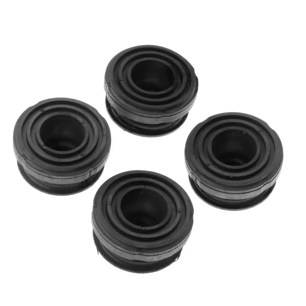 Set of 4 Motorcycle Lower Rubber Feet Pad Non-slip 43mm for Honda EU2000i