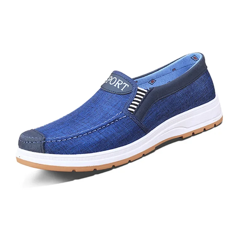 Рисунок 5 - Мужские однотонные тканевые туфли