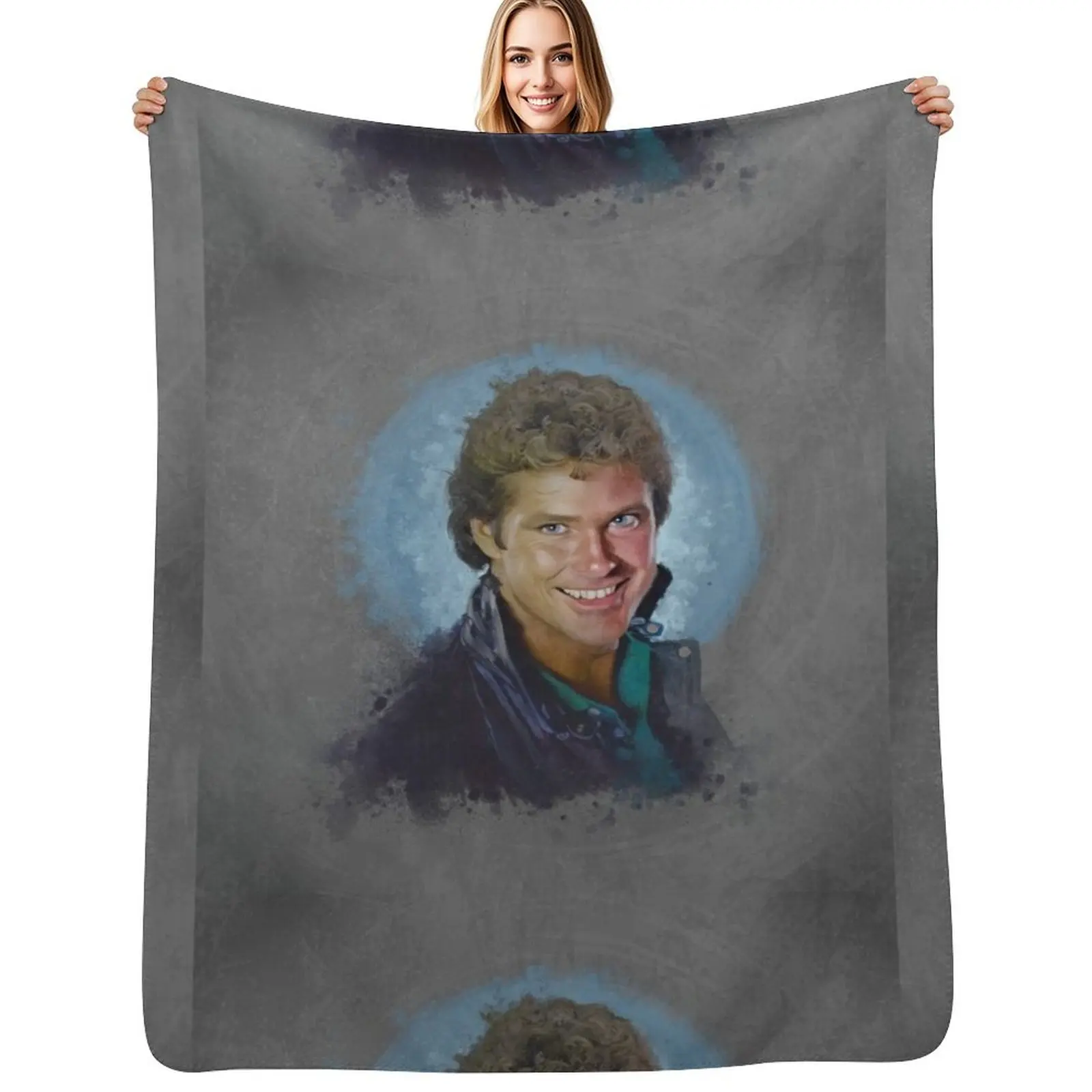 

David Hasselhoff Throw Blanket Decorative Throw Blankets For Sofas for babies Picnic Blankets
