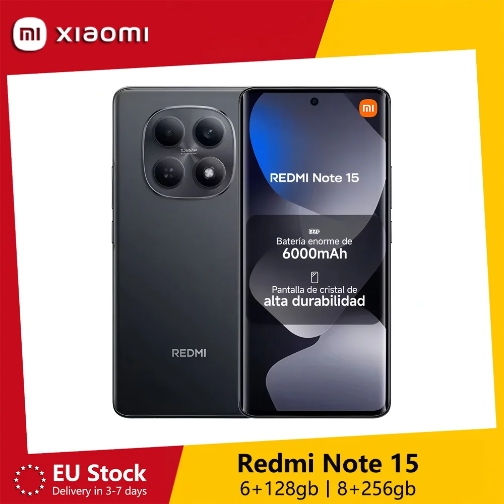 Xiaomi Redmi Note 15 – Smartphone de 6+128GB/8+256GB