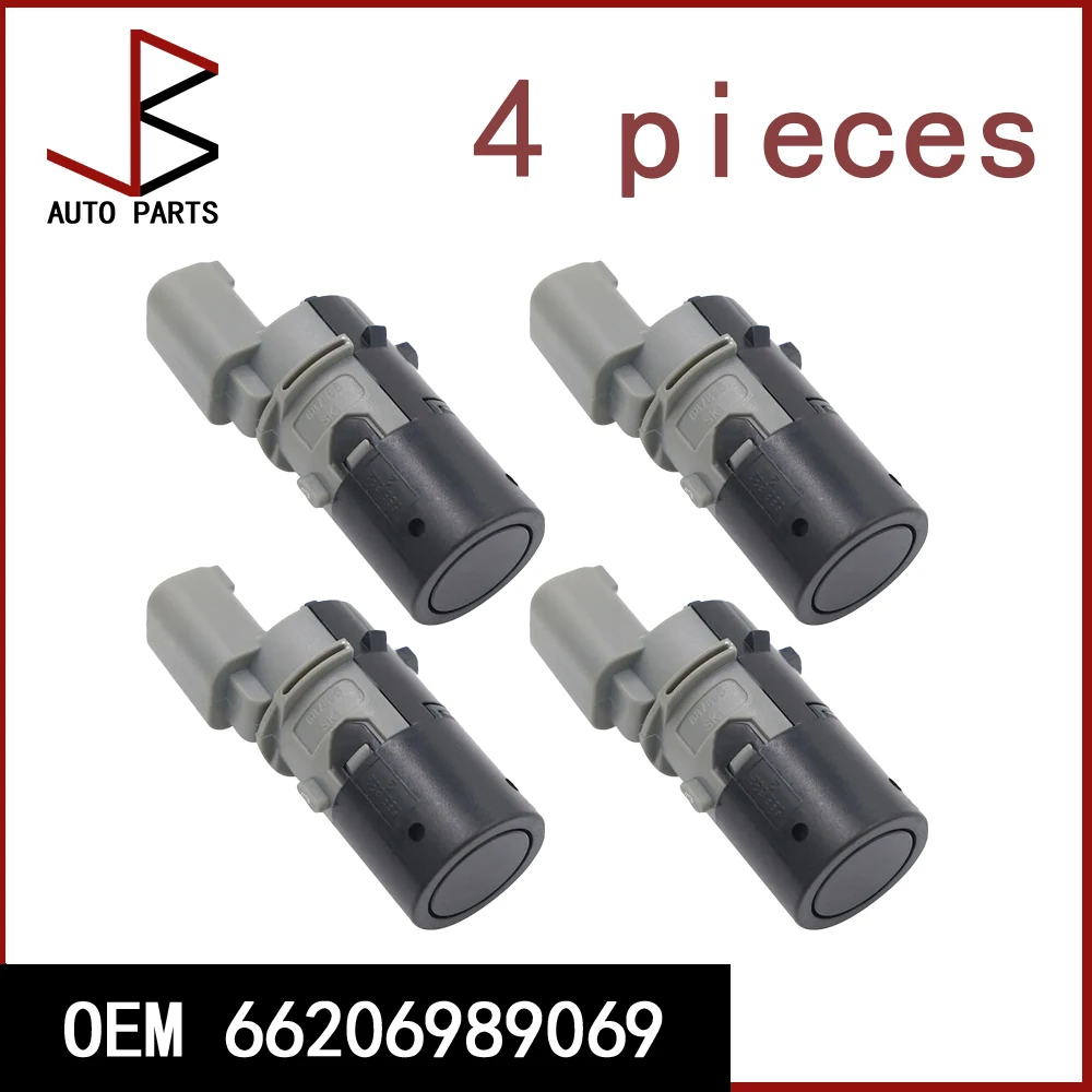 

4шт 66206989069 Датчик парковки PDC для BMW E39 E46 E53 E60 E61 E63 E64 E65 E66 E83 X3 X5 автомобильные аксессуары