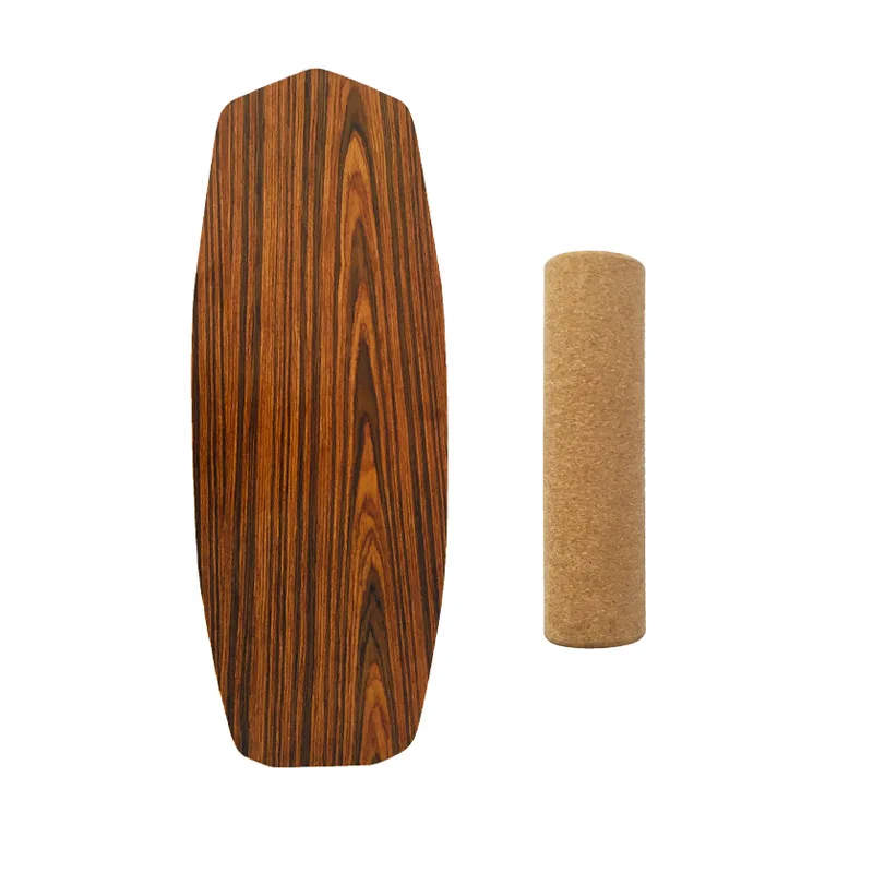 

Maple fish curved balance board