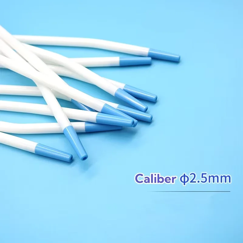 

50Pcs Dental Disposable Surgical Suction Tips Long Slim Suction Tube Dental Clinic Oral Care Consumables Tool