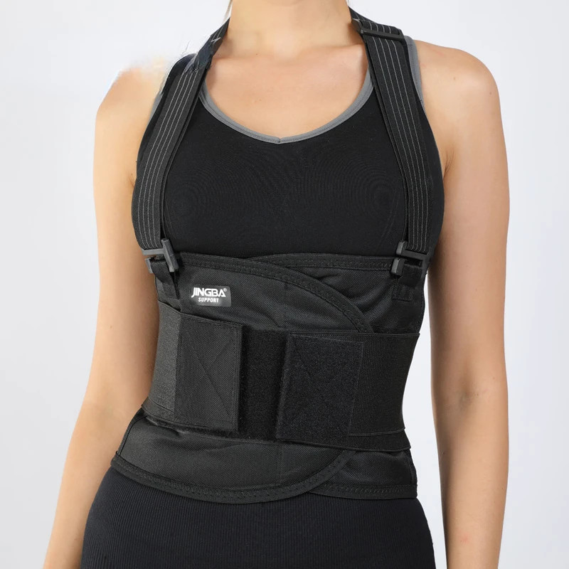 Lower Back Support Waist Belt ,Relief from Back Pain,Herniated Disc, Scoliosis Back Pain Relief,Adjustable Straps