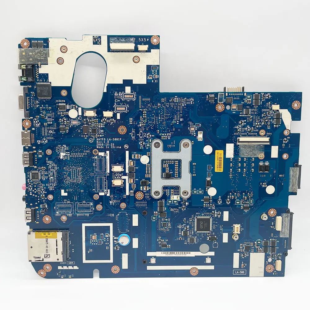 Imagem -03 - Usado para Acer Gateway Nv79 Nv7915u Nv78 Laptop Motherboard Mainboard Hm55 Nayf0 La5881p Mbwhh0200