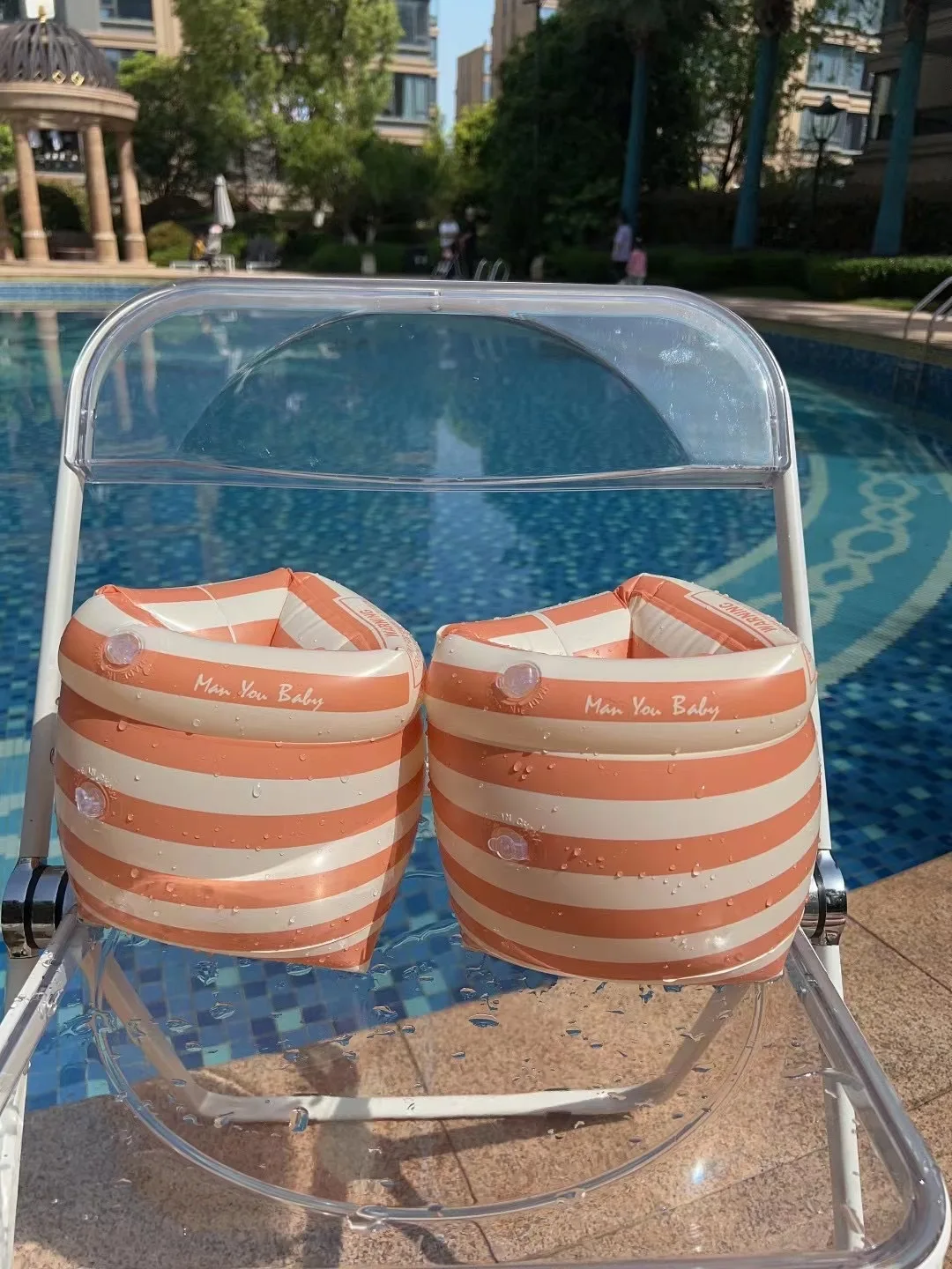 خمر الاطفال السباحة نفخ الذراع خواتم المحمولة العائمة دائرة الذراع الأكمام بركة العوامة السلامة شارات السباحة المعدات