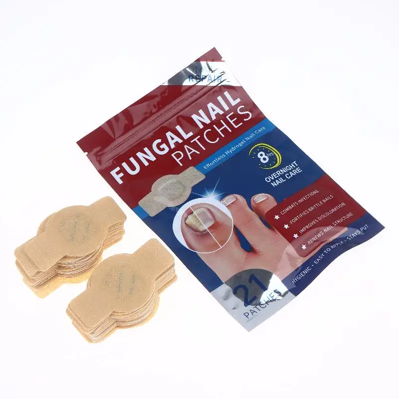 2 Bags Gray Toe Nail Sticker Fungal Nail Repair Patch Ingrown Correction Sticker Toenail Care Paronychia Nail Patch