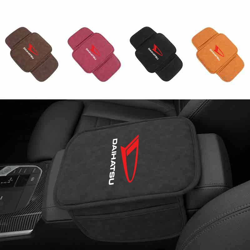 Cojín para reposabrazos de coche, soporte central para codo, almohadilla de almacenamiento, funda para reposabrazos para DAIHATSU Sirion Feroza Trevis Taft Terios 2 Cuore