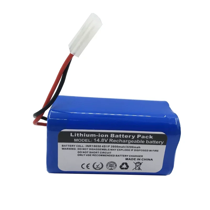 

14.8V 2600mAh Li-ion Battery For Xiaomi G1 MI Robot Vacuum-Mop Essential MJSTG1 Robot Vacuum Cleaner 18650 Battery Pack